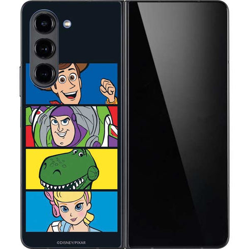 Disney Toy Story Character Grid Galaxy Z Fold5 5G Skin